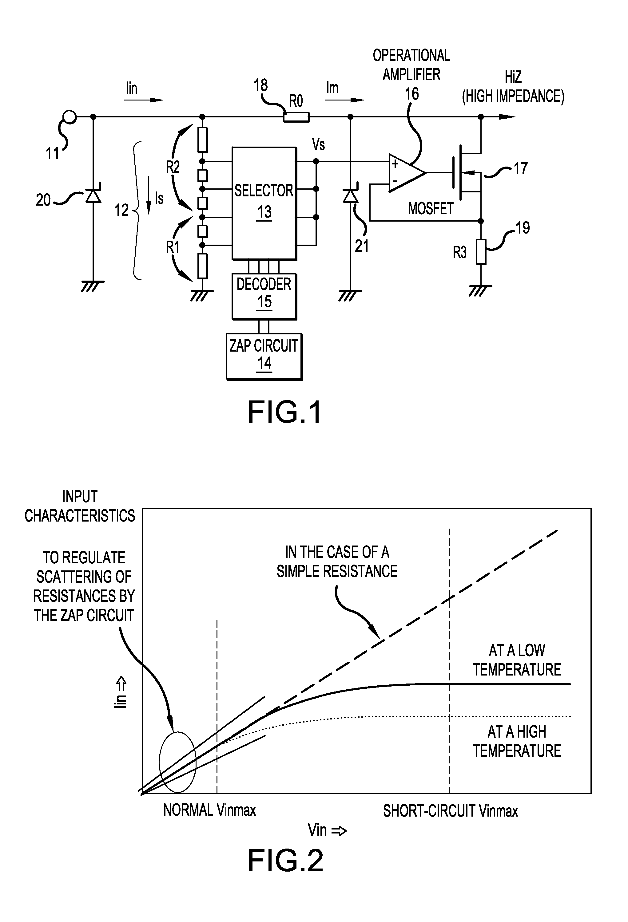 Input circuit includes a constant current circuit