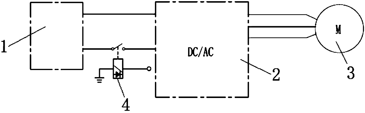 Inverter controller assembly with high-low-voltage dual-power-source input and control method