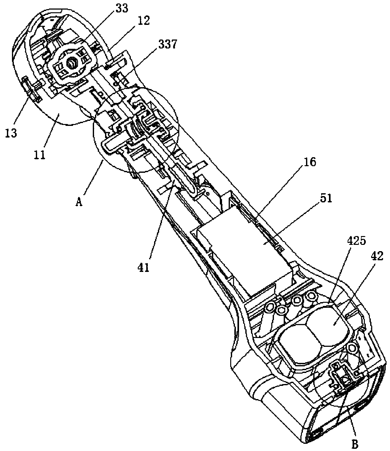 Electric anorectal loop ligature capable of reducing cross infection