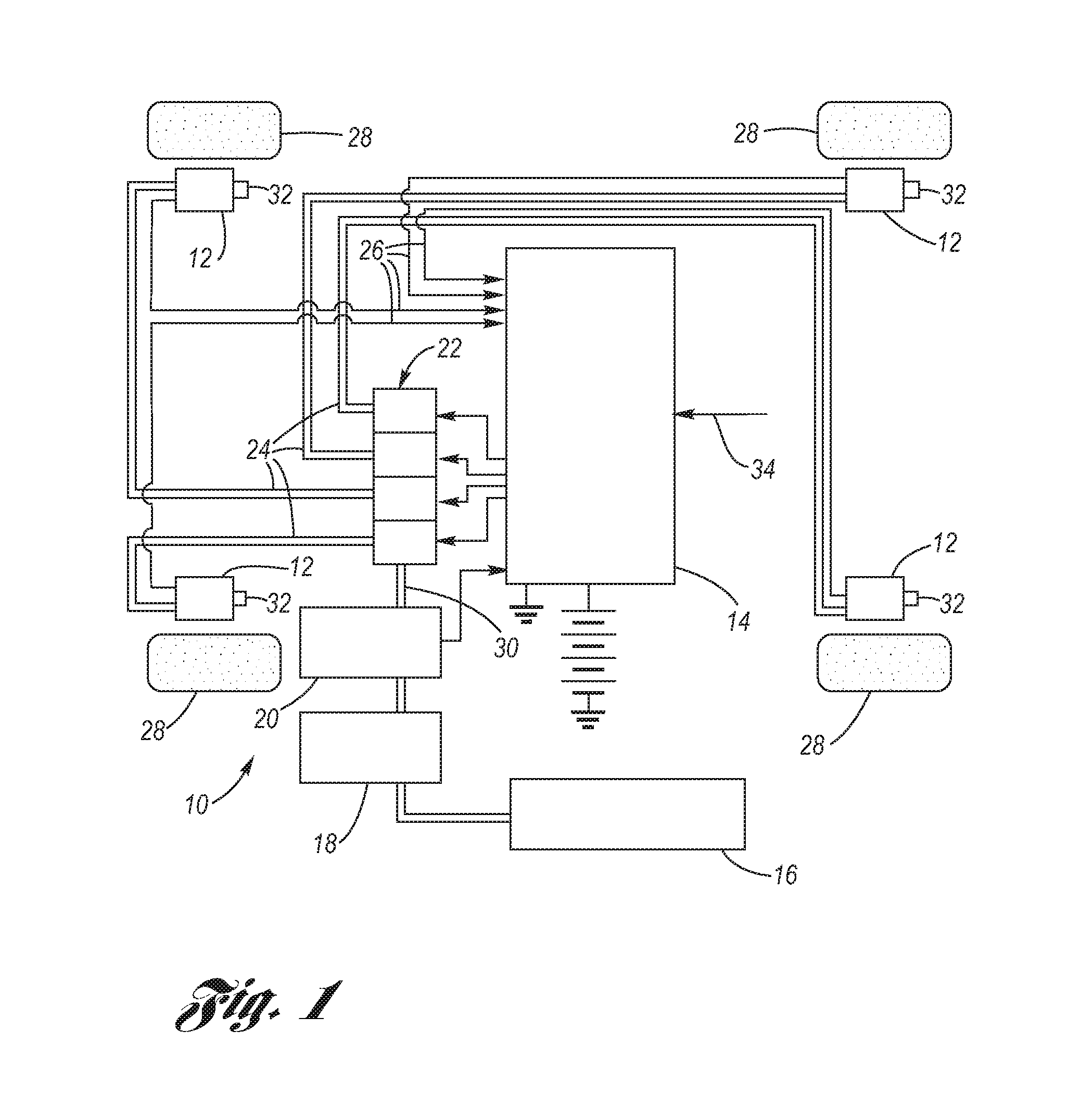 Integrated Air Springs System and Inflatable Air Dam Assembly