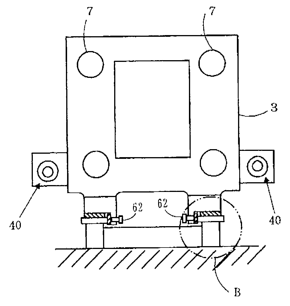 Die clamping device for injection molding machine