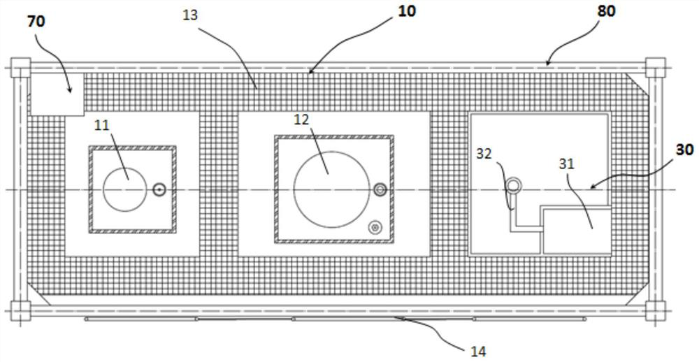 Power supply device for integrated indigenous probiotic propagation system