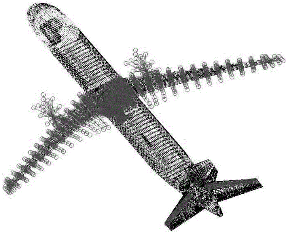 Airplane fatigue load designing method