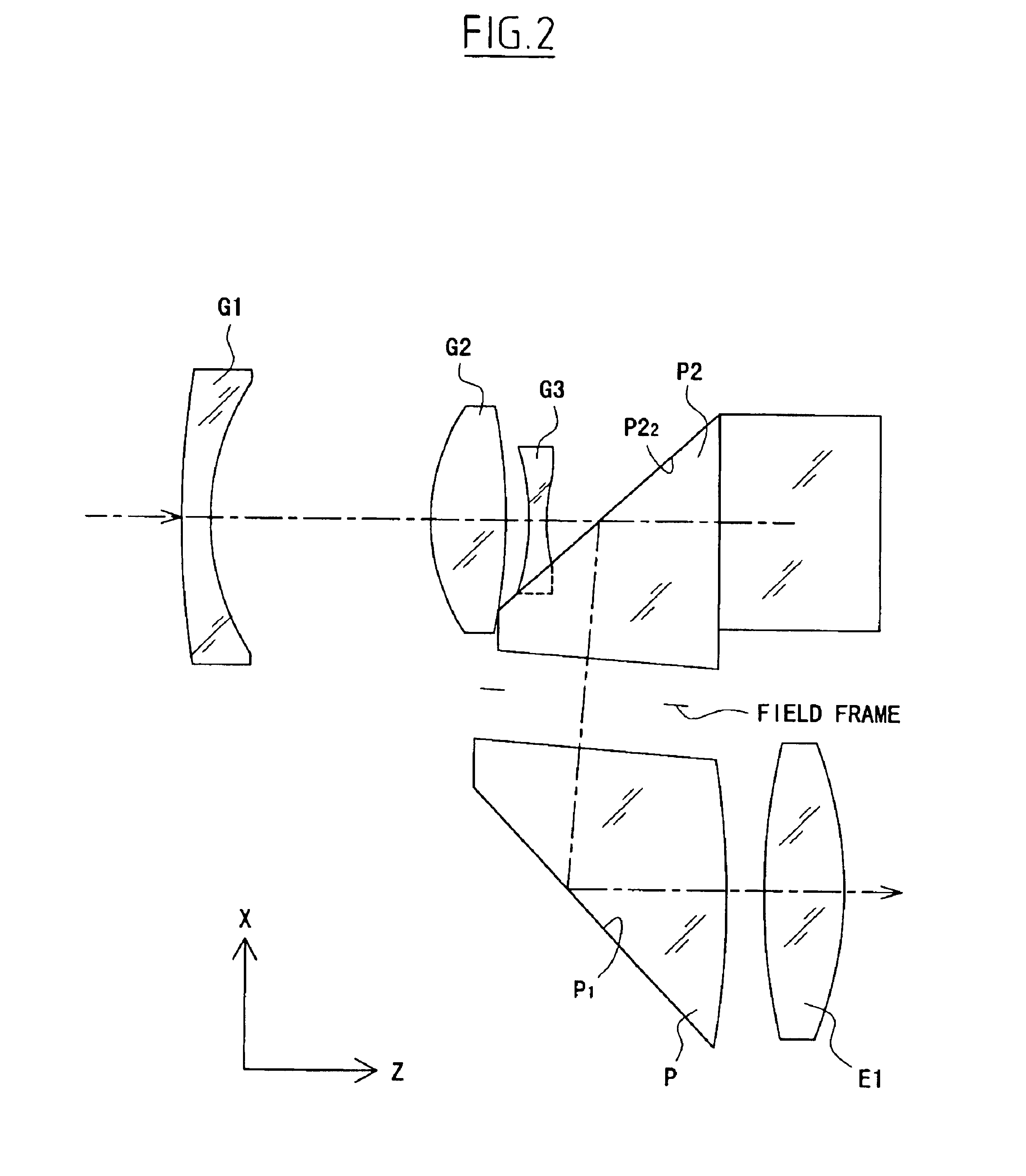 Real image mode finder optical system