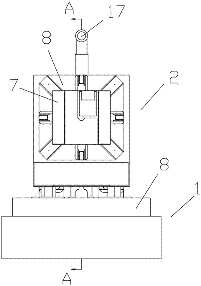 Electrode side milling clamp