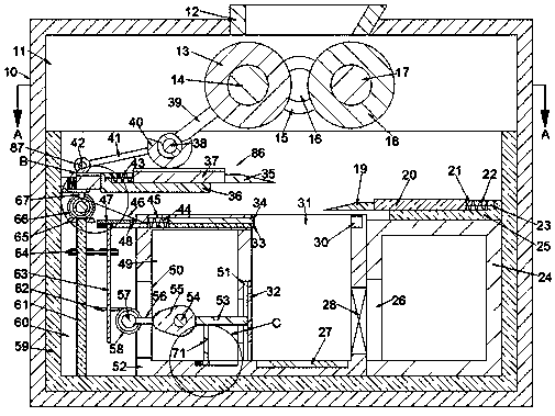 Plastic syringe recycling and processing device