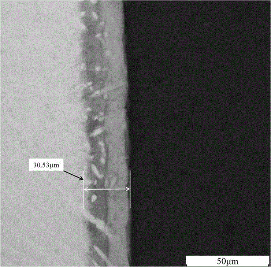 QPQ technology for increasing thickness of infiltrated layer on surface of cast duplex stainless steel