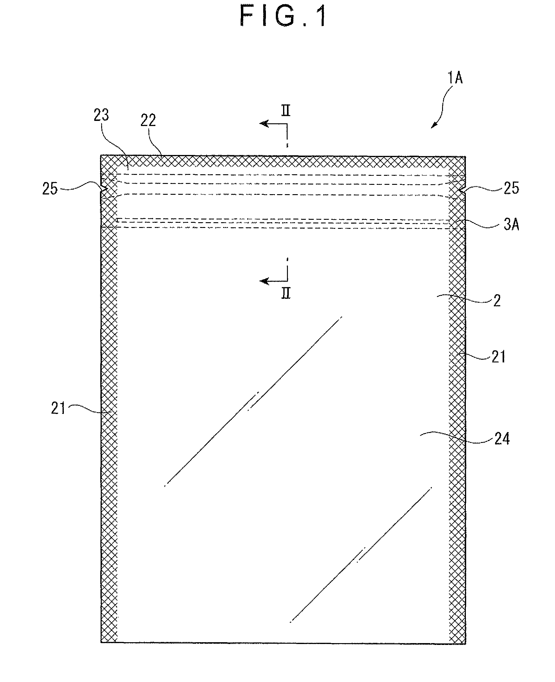 Easily tearable fastener tape, method of producing the fastener tape, packaging bag with easily tearable fastener tape, and device and method for producing the packaging bag