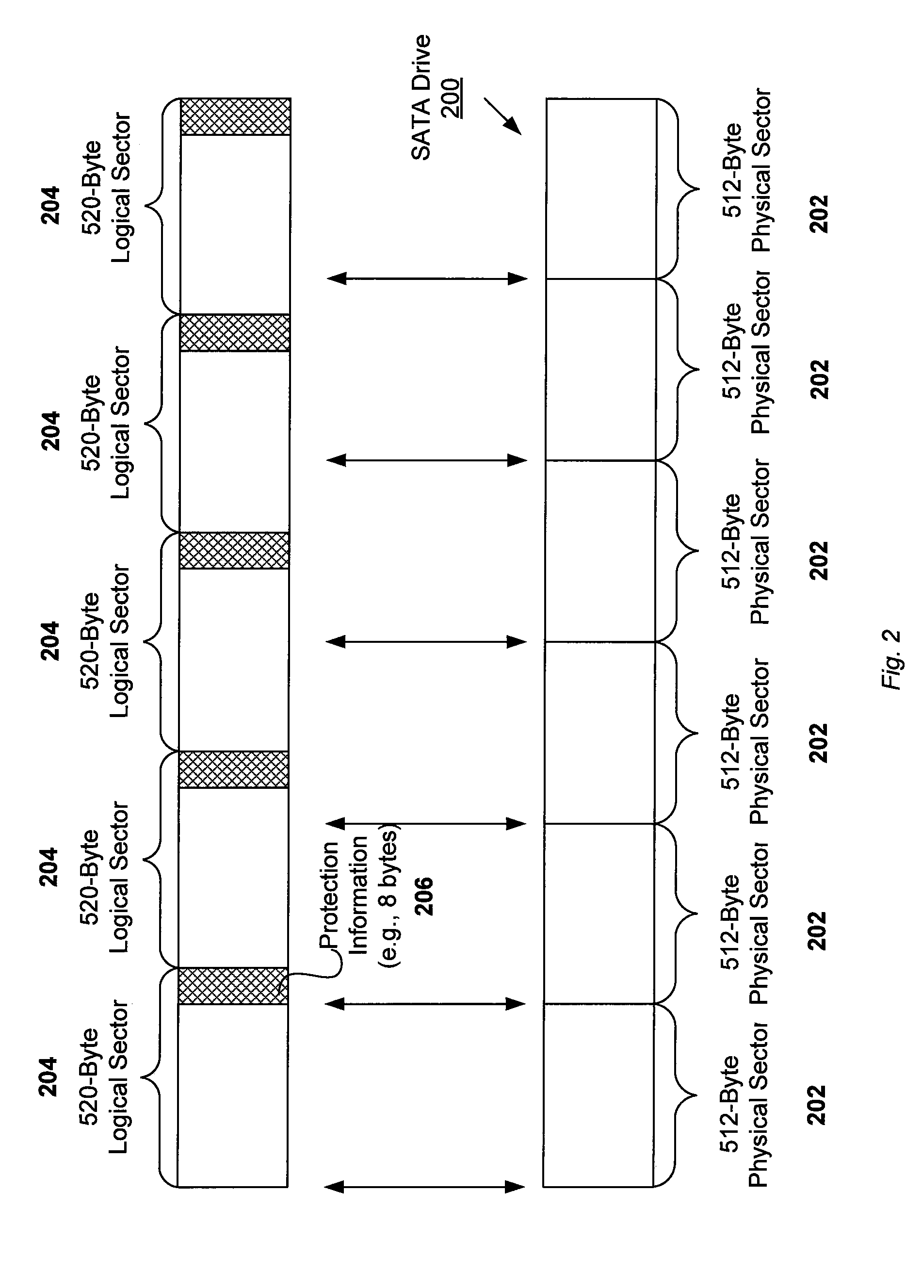 System and method for sector remapping