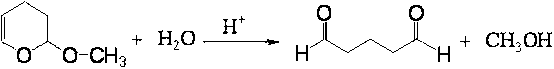 Method and device for continuously preparing glutaraldehyde