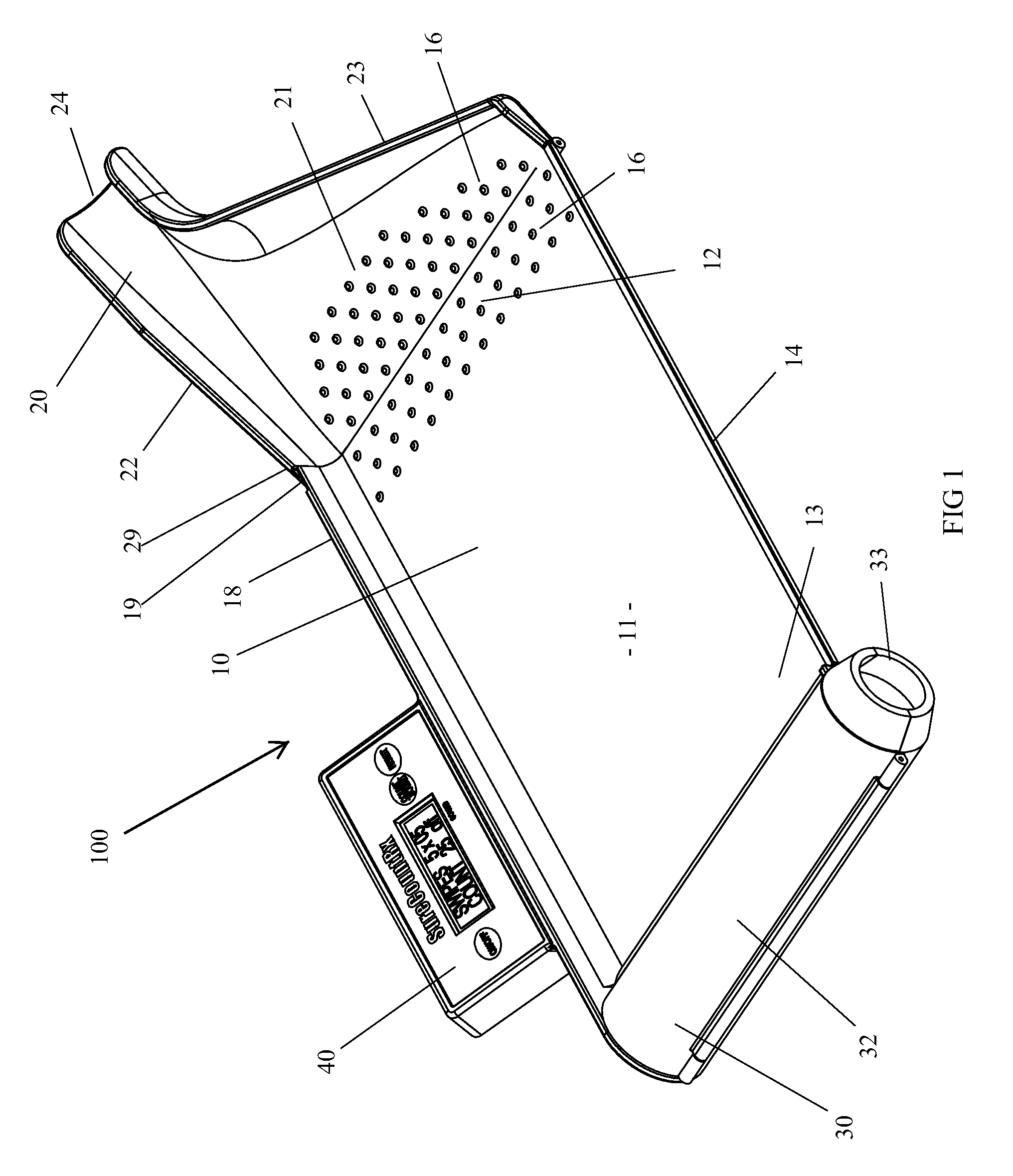 Pill counting tray with digital counter