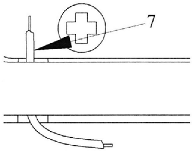 Frequency conversion component structure