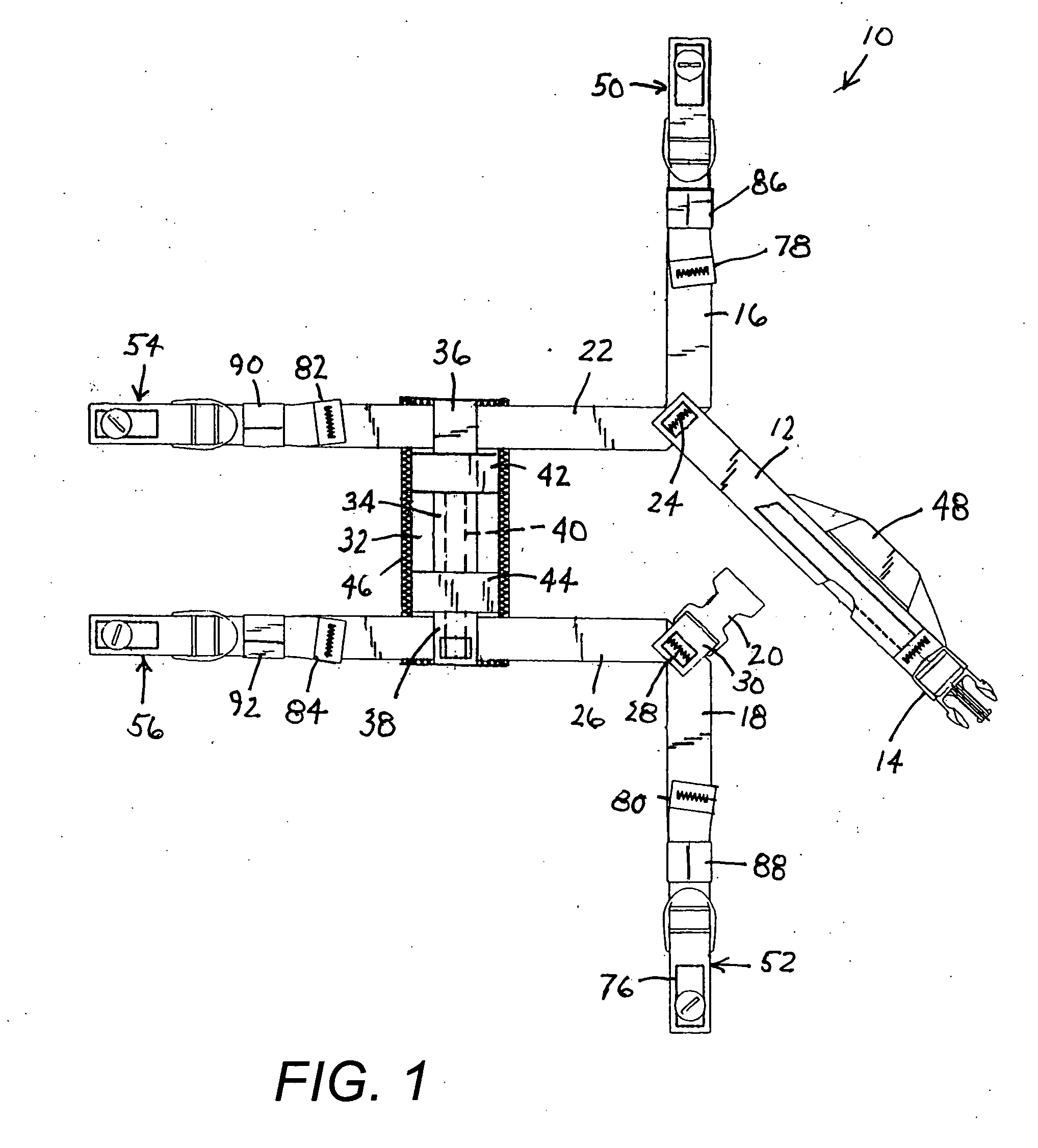 Chin strap assembly for helmet