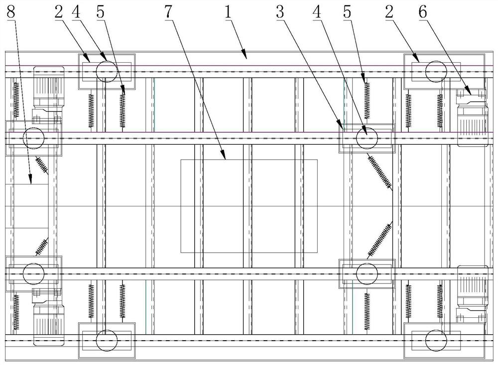 A Small-diameter Tunnel Inverted Arch Concrete Transport Cart that Can Quickly Switch Tracks