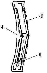 Guide rail type wall plastering machine