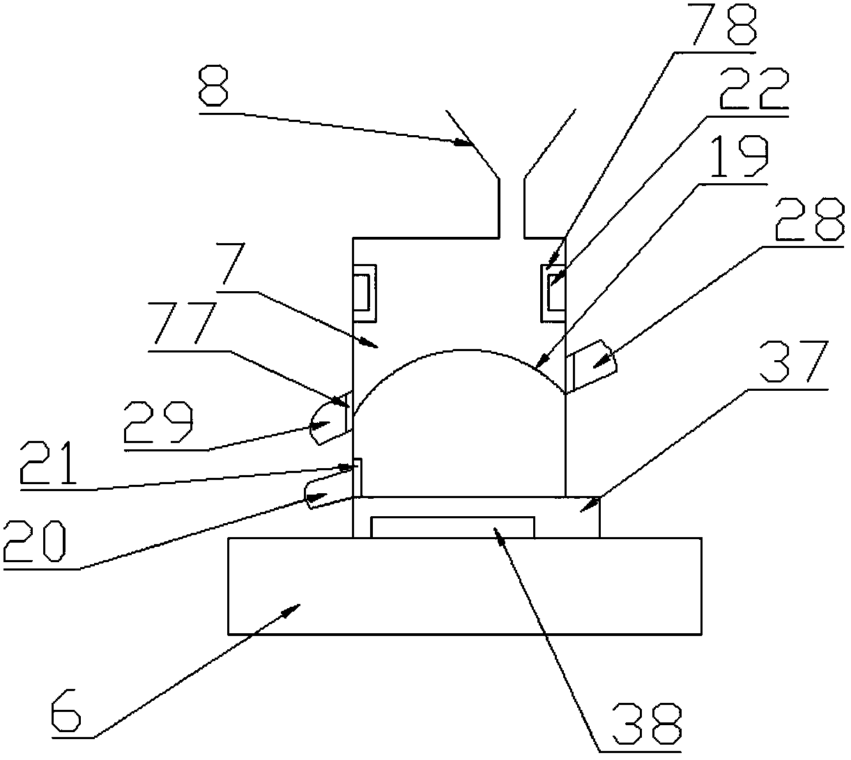 Equipment for monitoring impurity content in water layers at different depths in water