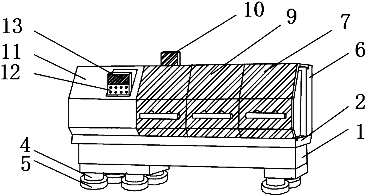 CNC machine tool with high efficiency and minor error