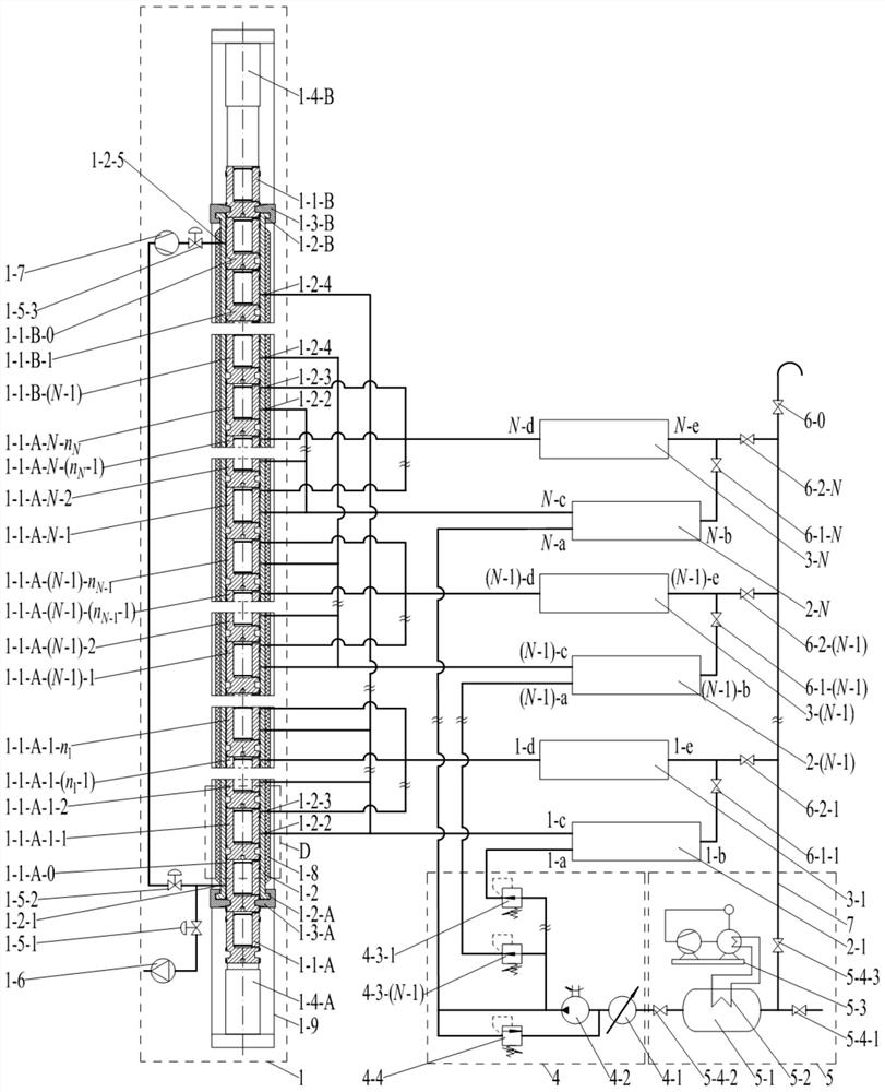 A subcritical fluid continuous isobaric extraction and separation device system and extraction and separation process