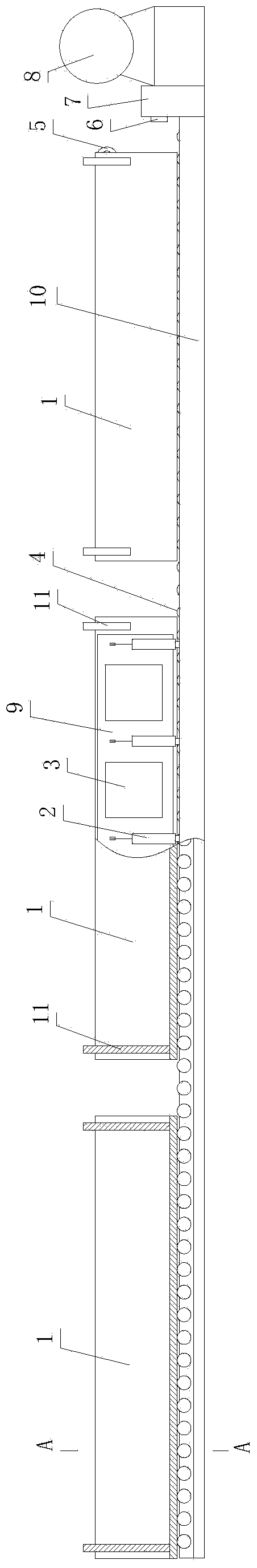 Forming mold for precast beam plate