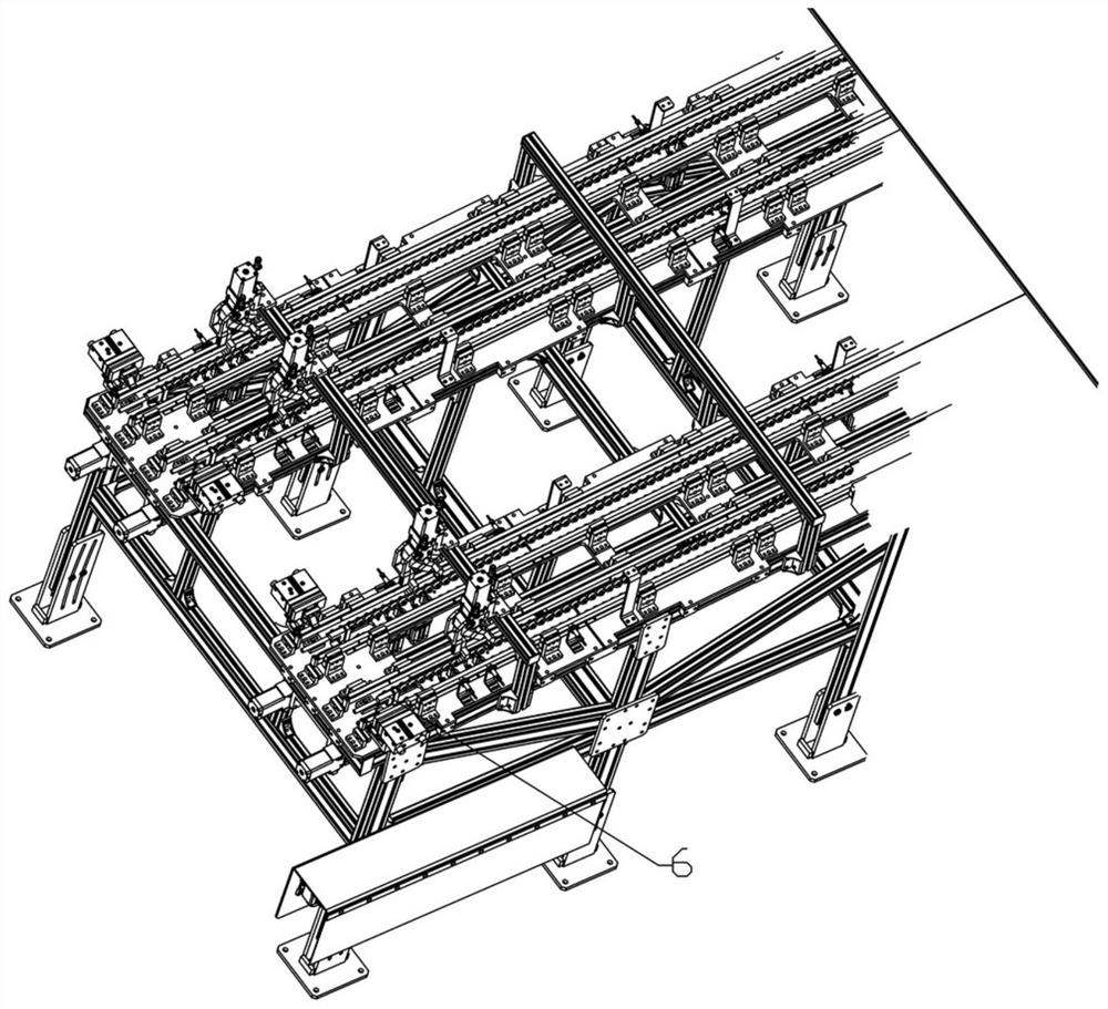 Gravity conveying and feeding device