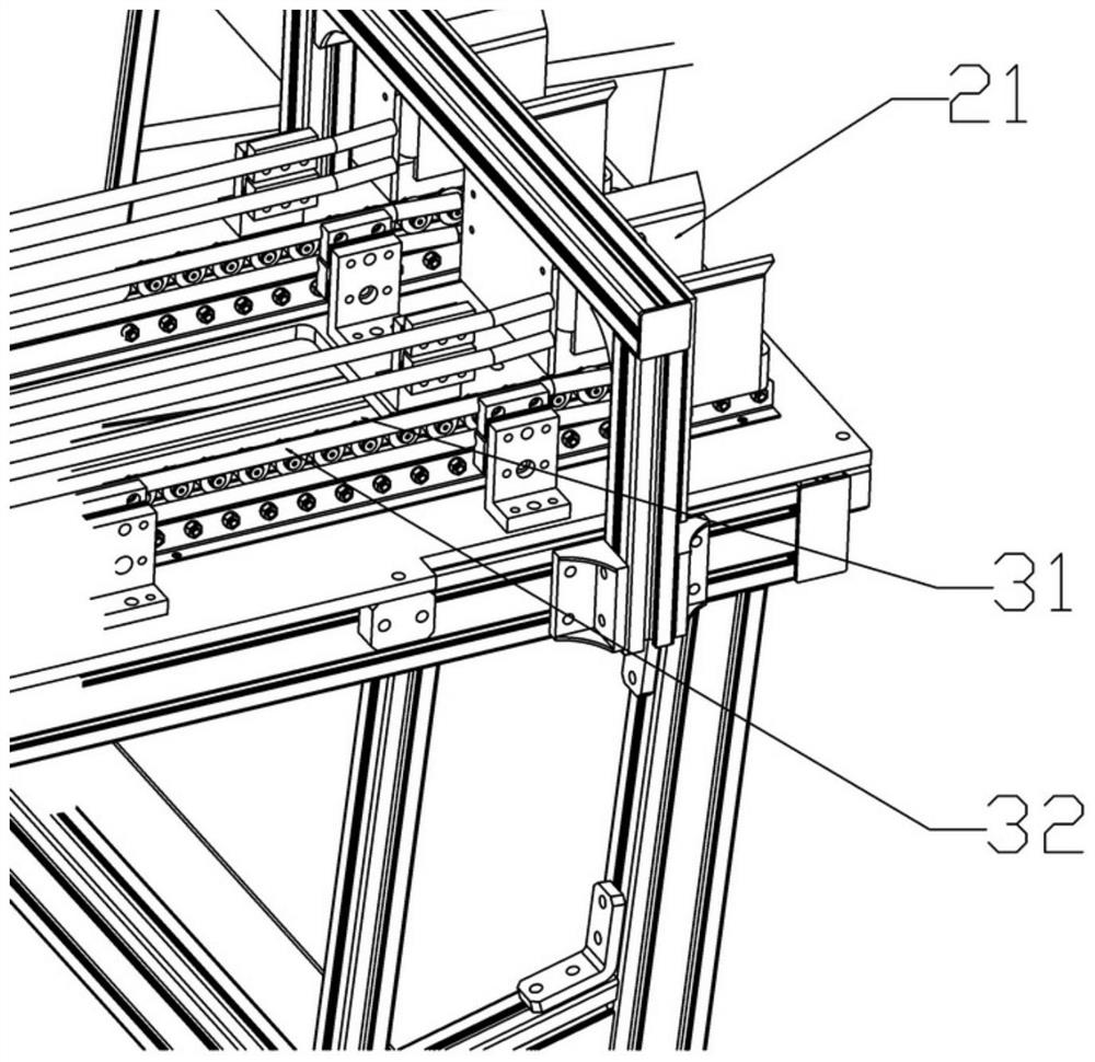 Gravity conveying and feeding device