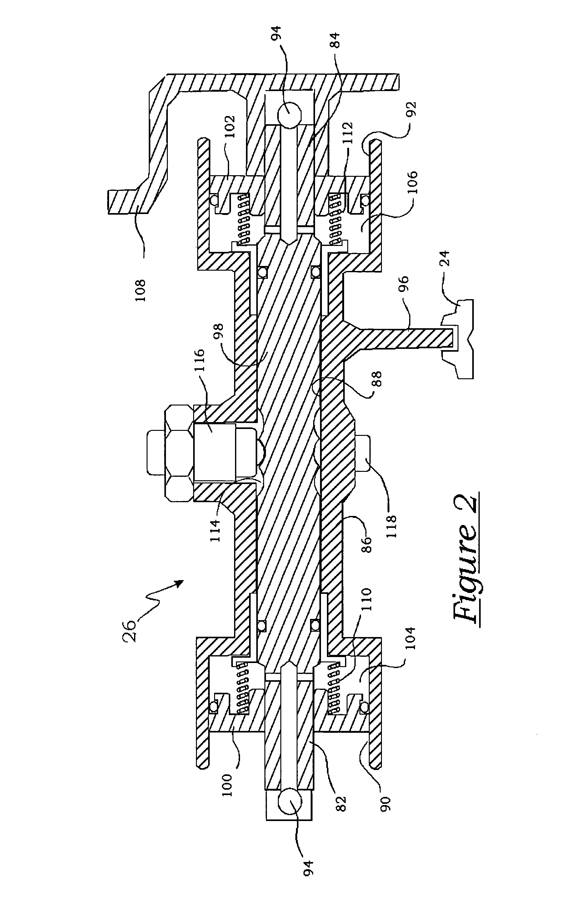 Method for controlling the engagement force of the synchronizers of a dual clutch transmission