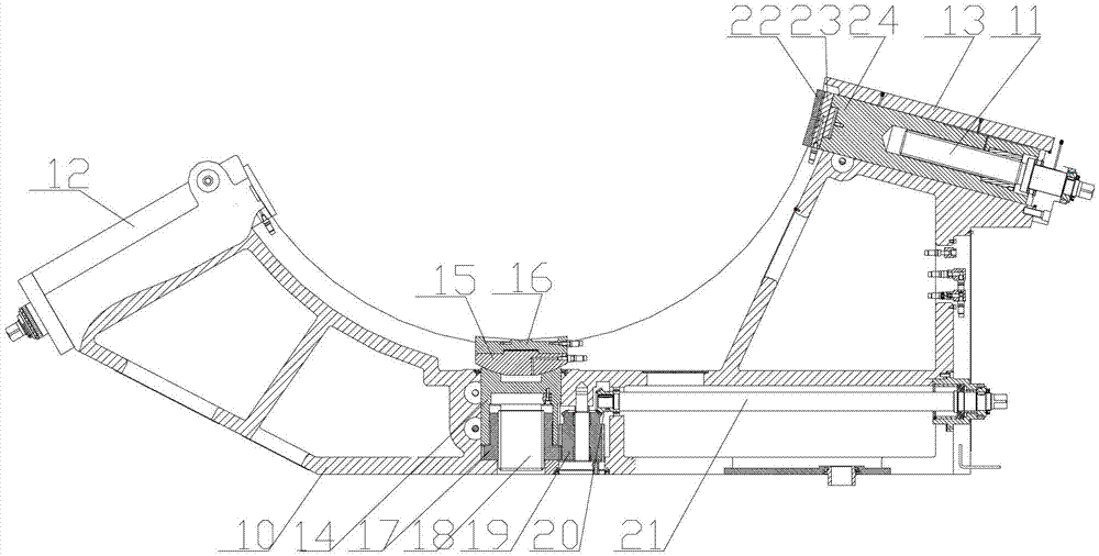 Method for processing large-tonnage large-diameter high-precision cylinder