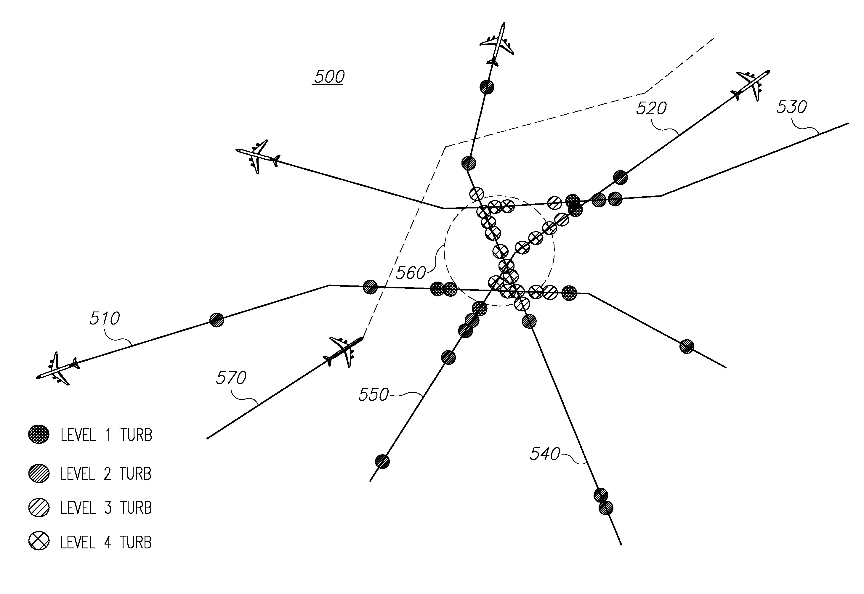 Method and system for obtaining and presenting turbulence data via communication devices located on airplanes