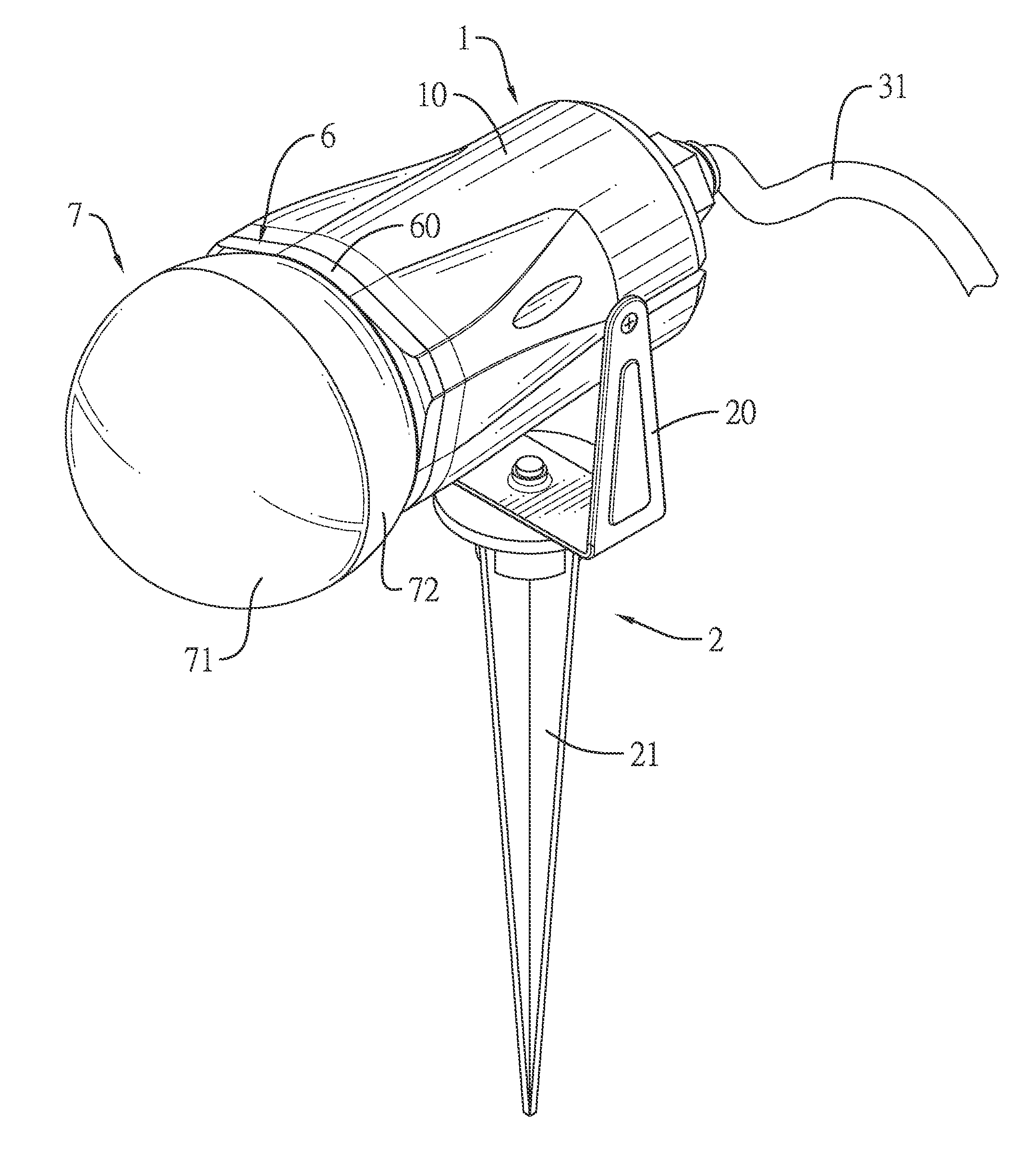 Rotary projector light