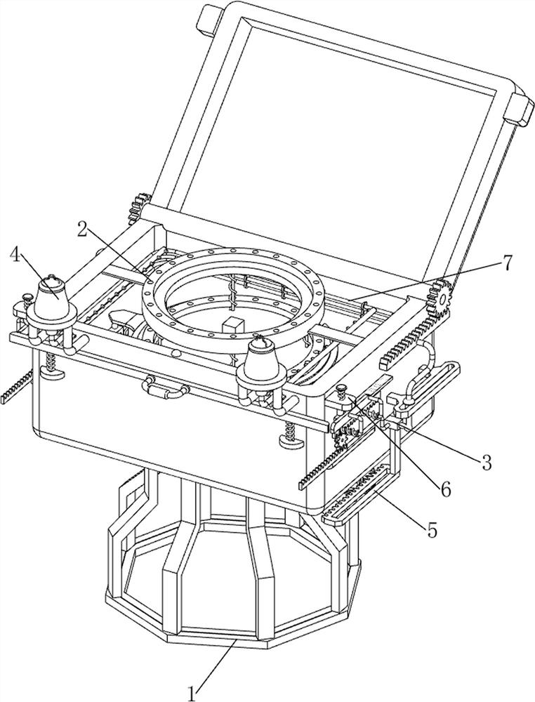 Silver needle disinfection device for acupuncture and moxibustion in combination of traditional Chinese medicine and western medicine