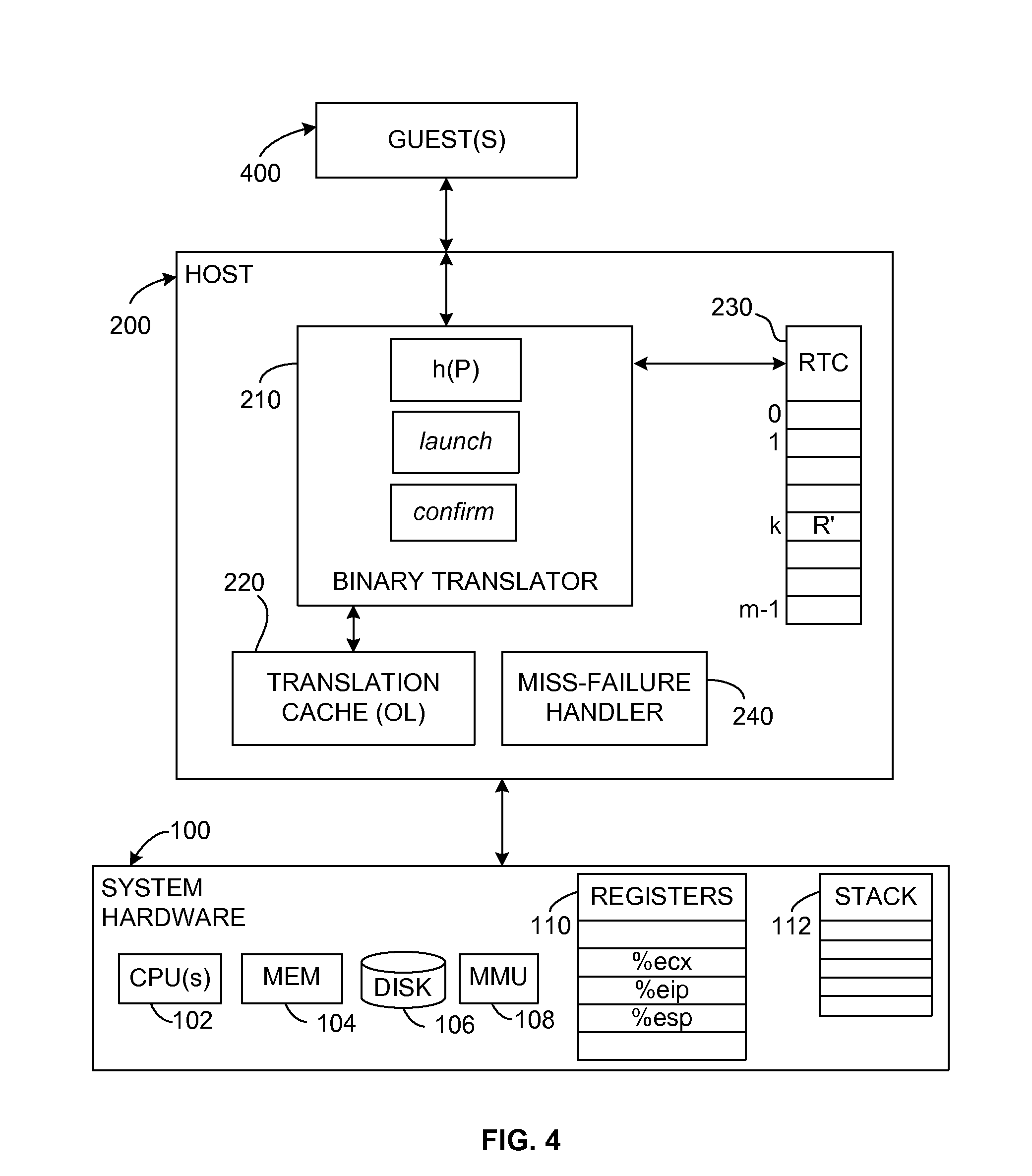 Prediction Mechanism for Subroutine Returns in Binary Translation Sub-Systems of Computers