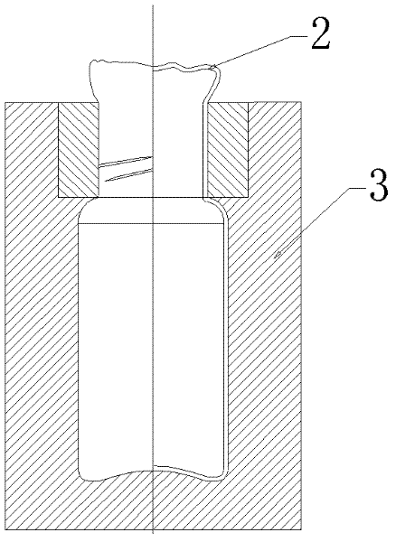 Production method for automatically machining borosilicate glass series feeding bottles