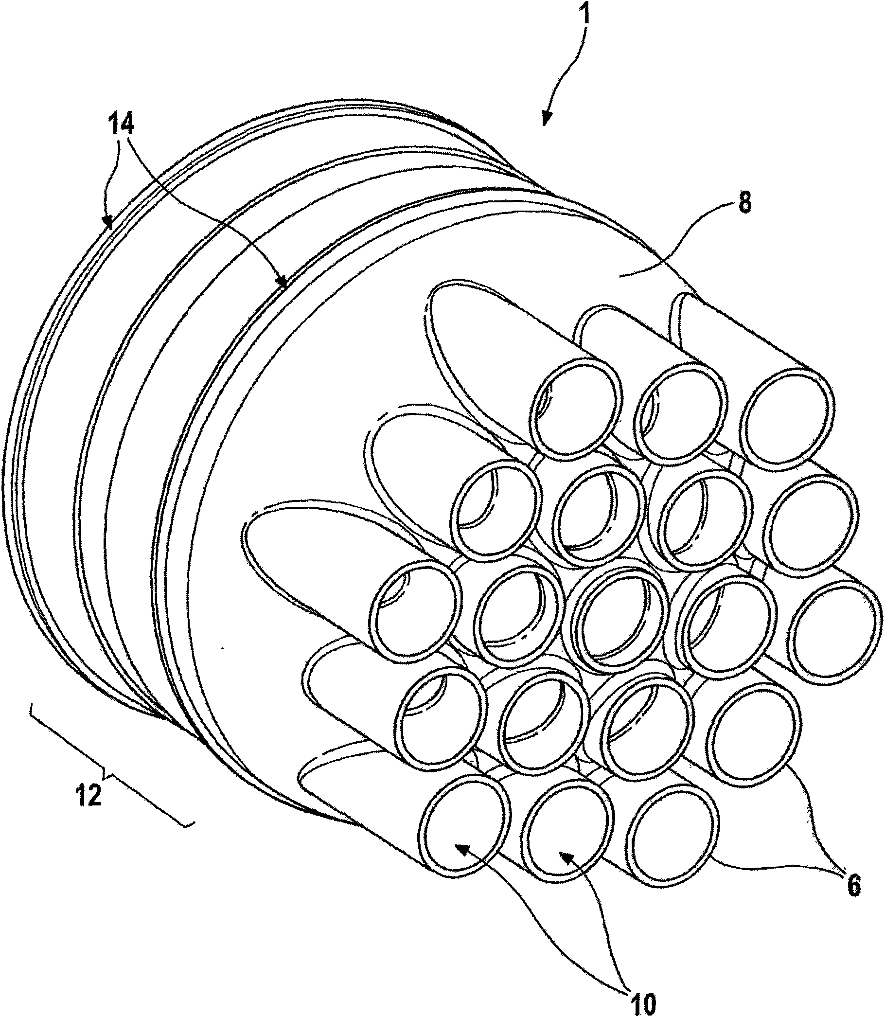 Pipe heat exchanger, dual deflection flanged bend, adapter, system and method for transferring heat