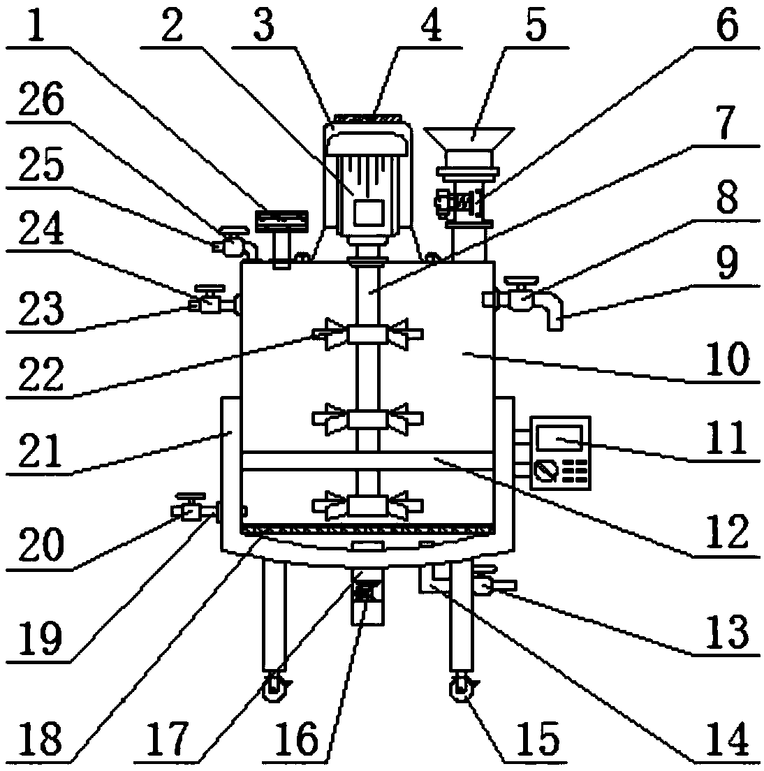 Multifunctional fermentation device for condiments