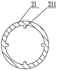 A fixture for turning high-pressure gas cylinders