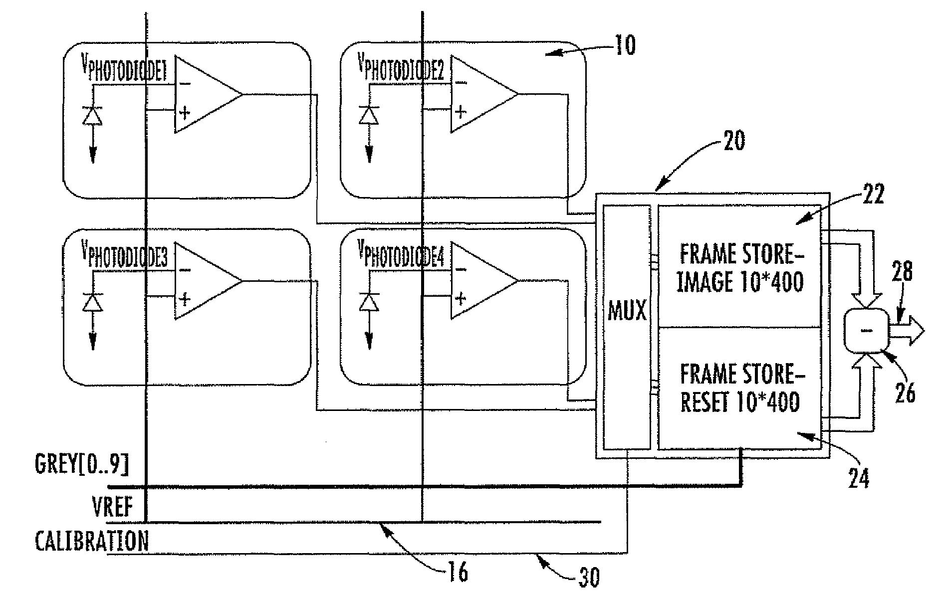 Method for image sensor calibration and associated devices