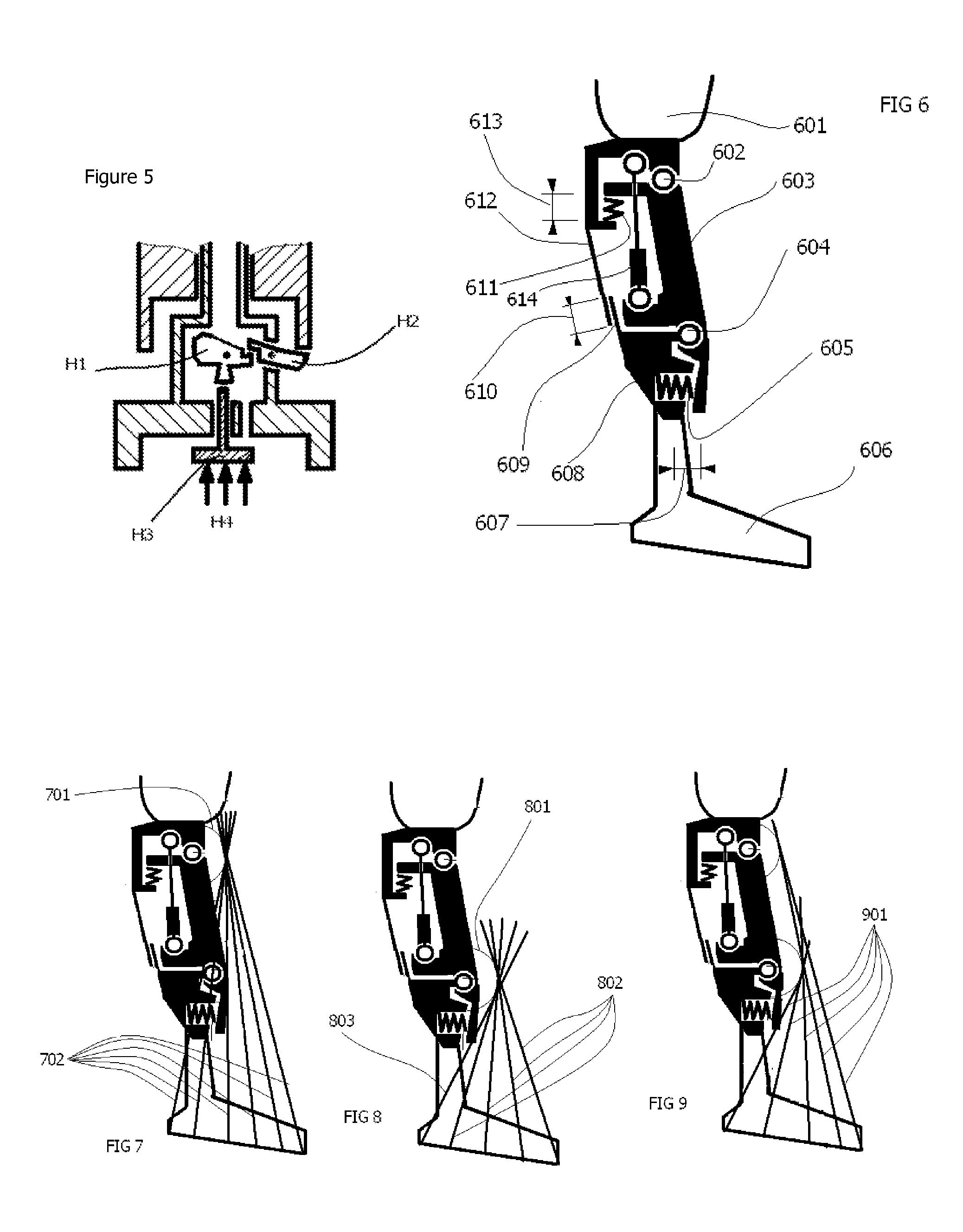 Prosthesis having movement lock