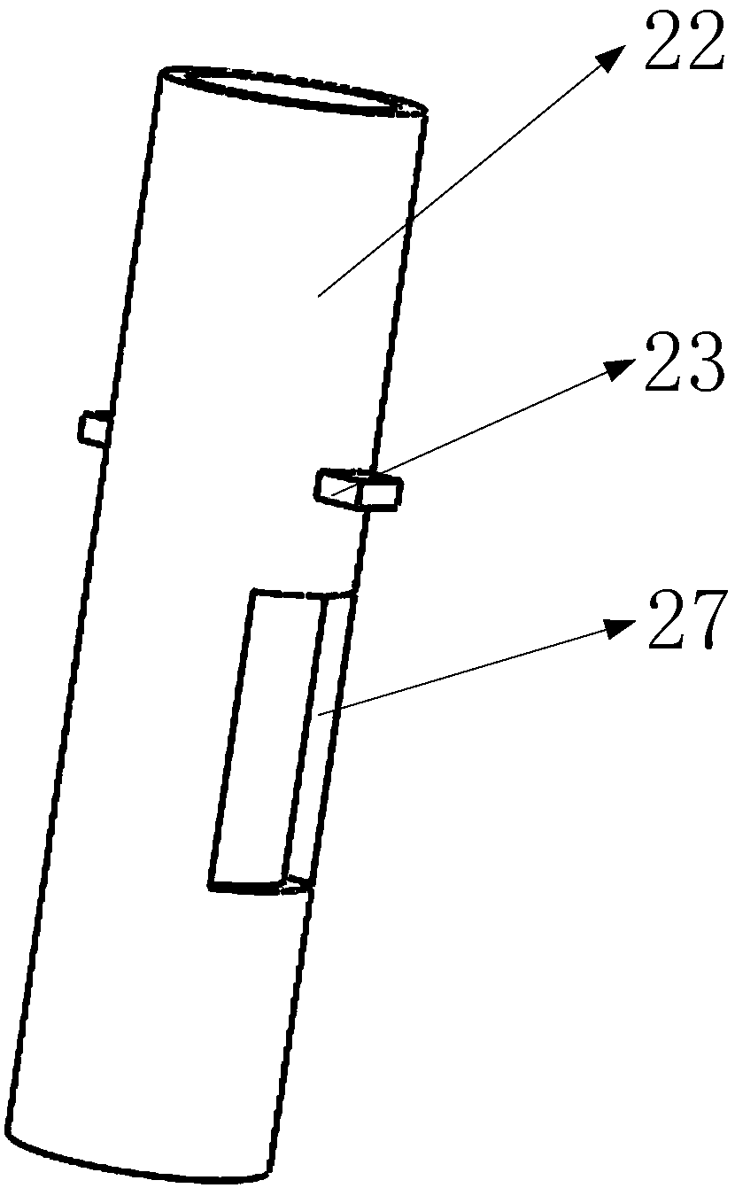 A drill rod displacement trigger mechanism for a breaking hammer