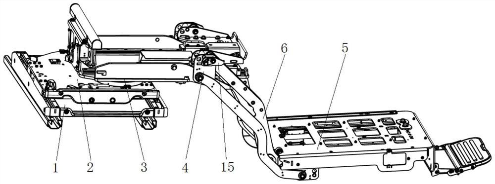 Welfare seat for automobile and rotary lifting seat frame of welfare seat