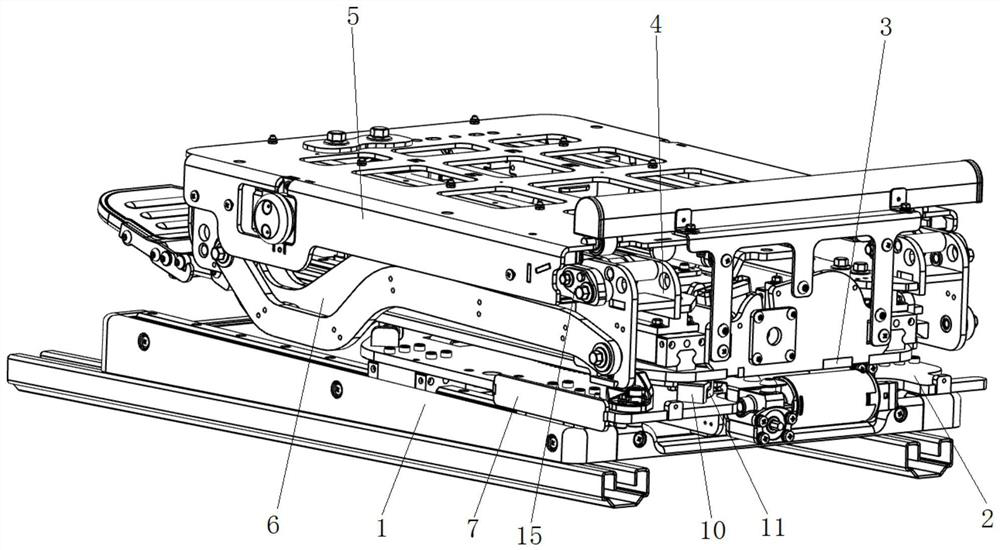 Welfare seat for automobile and rotary lifting seat frame of welfare seat