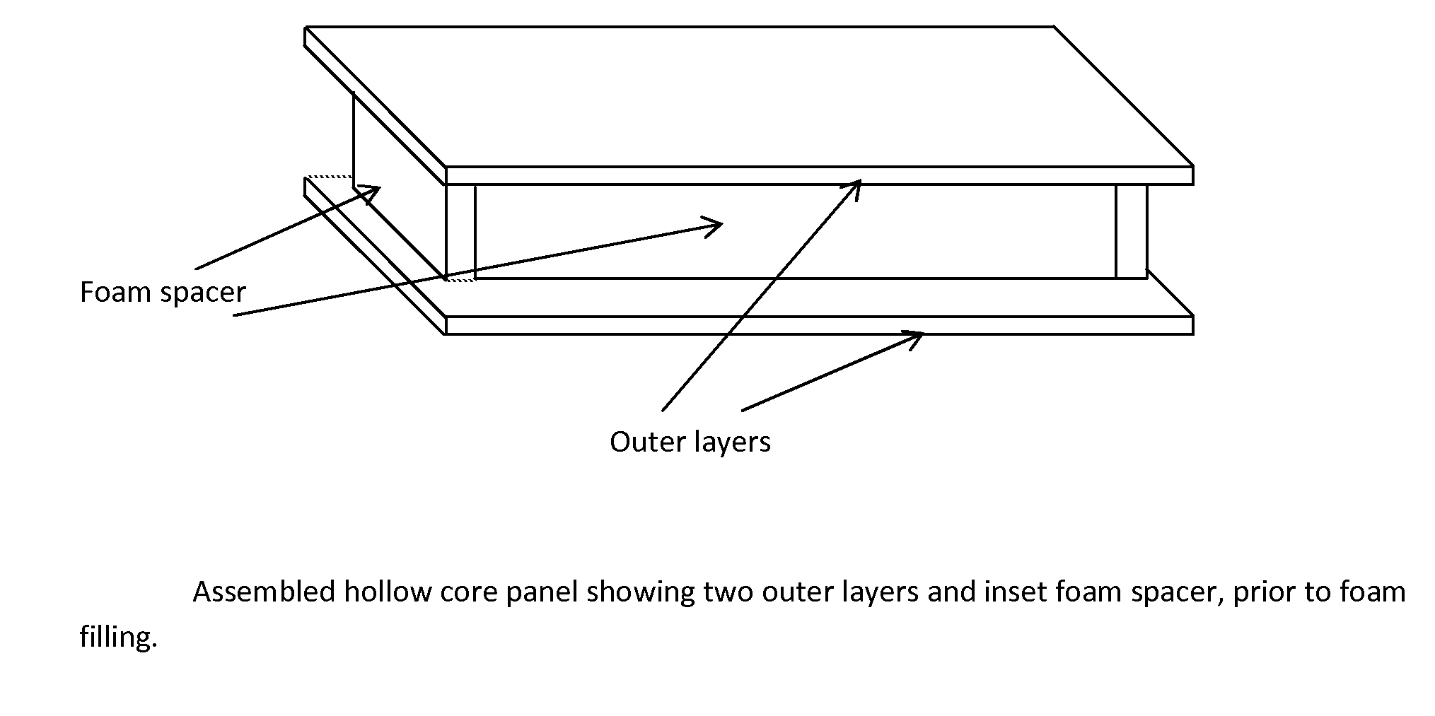 Structural Insulated Panel with Integrated Foam Spacer and Method of Manufacture