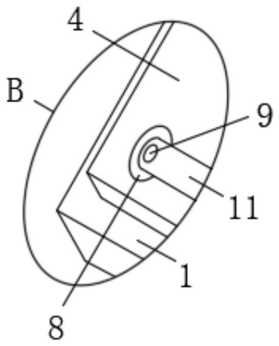 Protective solar cell panel mounting structure