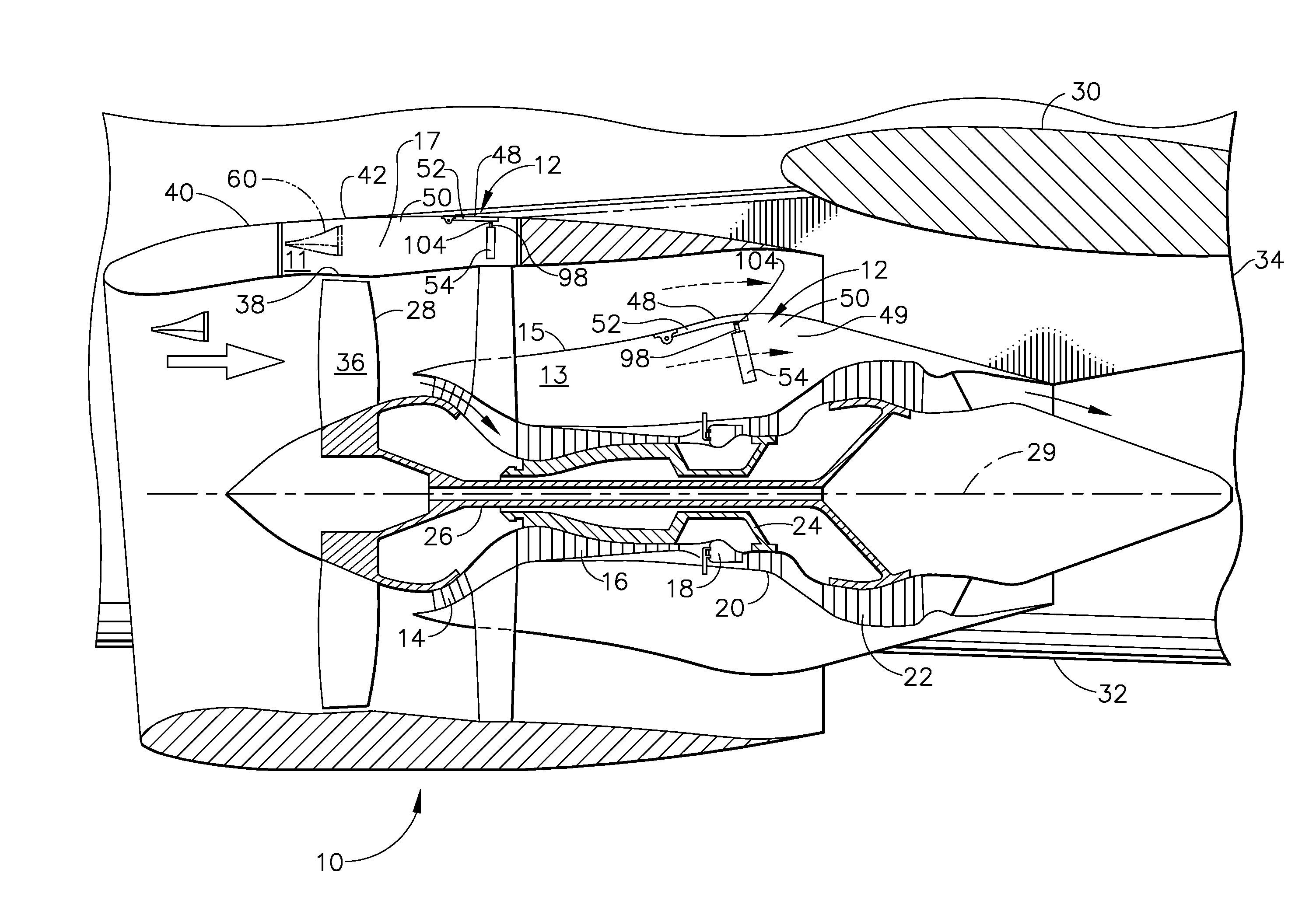 Thermally actuated passive gas turbine engine compartment venting