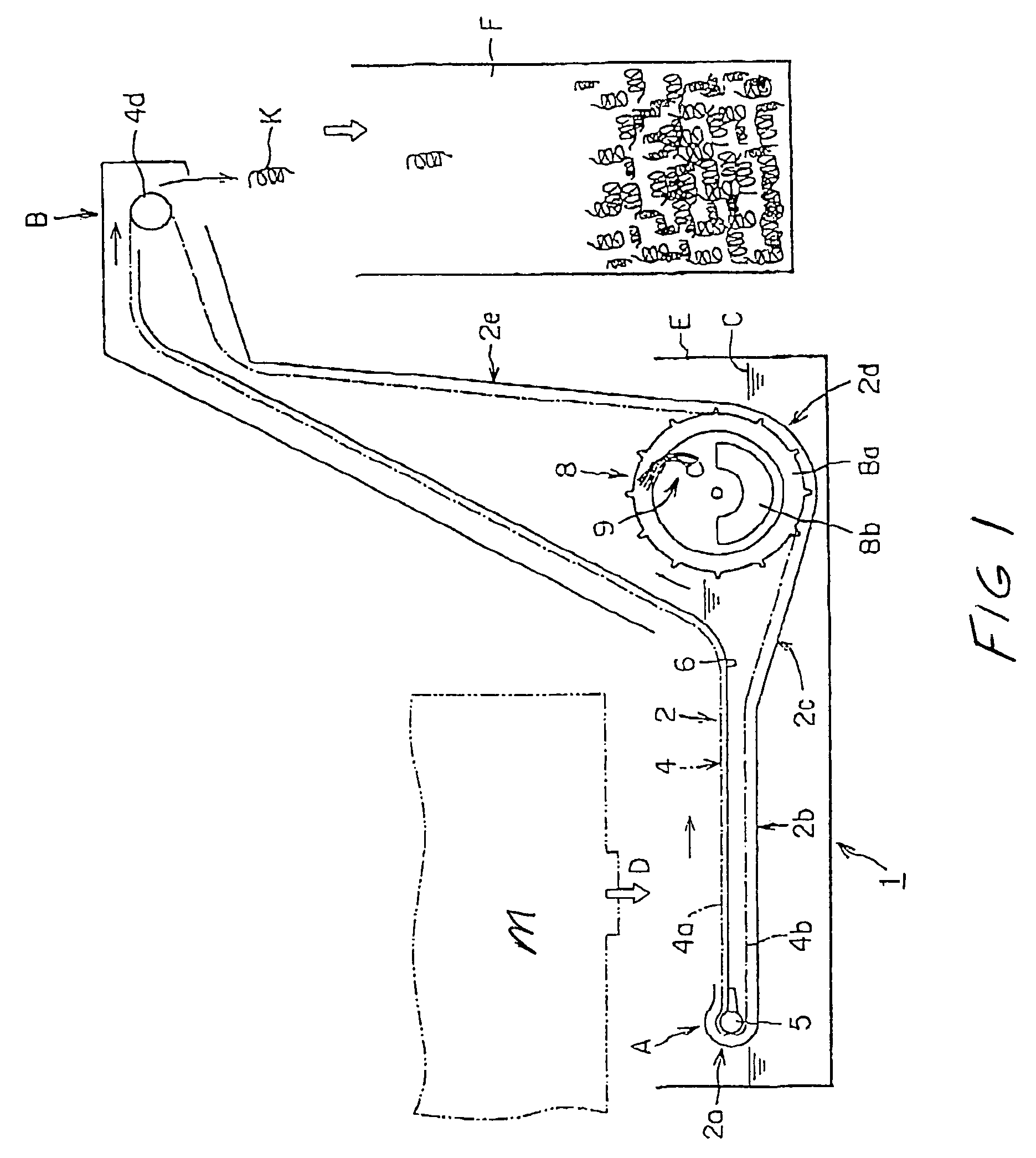 Chip discharge system