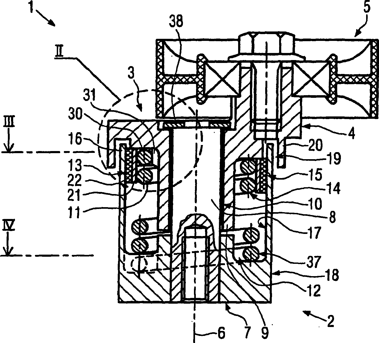 Tensioner for an endless drive