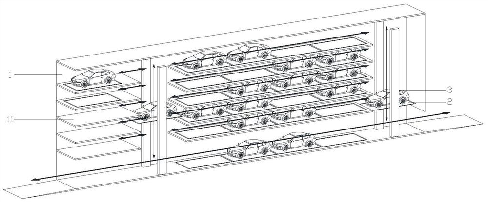 Parking method based on automatic driving vehicle and parking lot