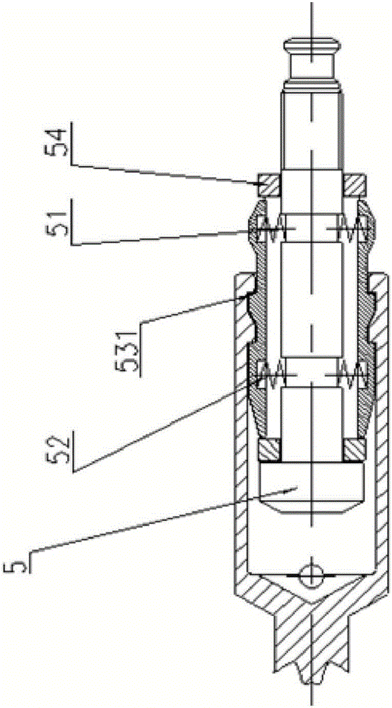 Externally-adjusting spring jar