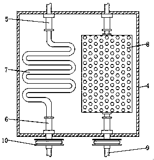 Energy-saving environment-friendly lime kiln furnace capable of recycling flue gas waste heat