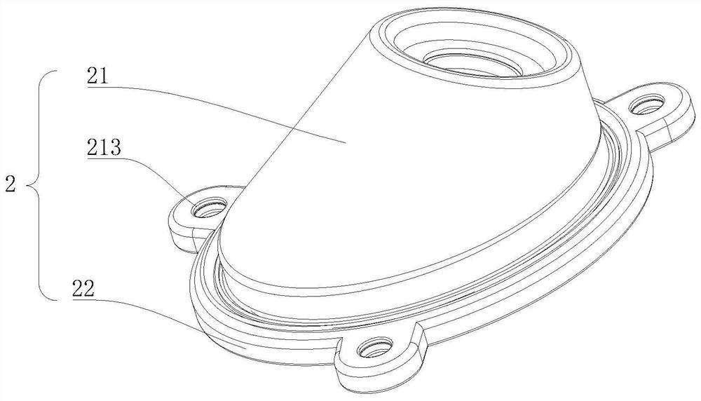 Dustproof structure of steering shaft