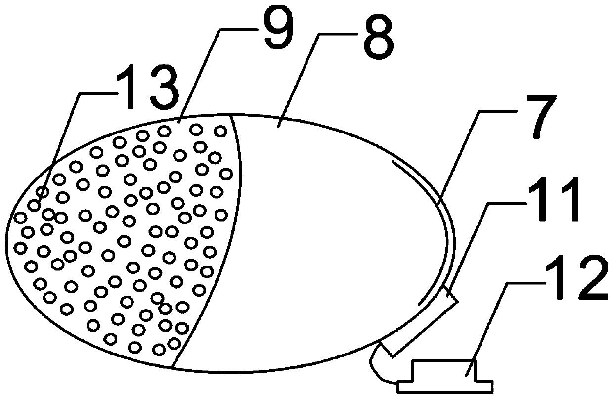 Embedded stoma device